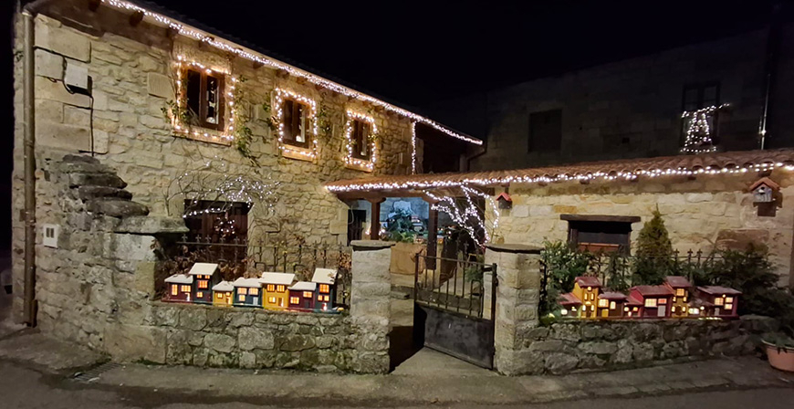 Merche Fern�ndez, de Corconte, gana el Concurso de Decoraci�n Navide�a de Campoo de Yuso 