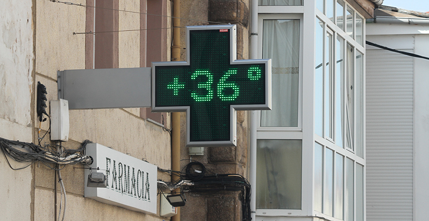El mercurio alcanz los 38.9C en Cubillo de Ebro