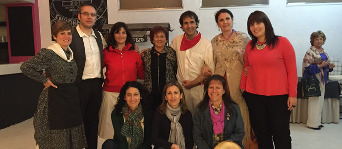 Los miembros de la Casa de Cantabria en Navarra visitan Campoo