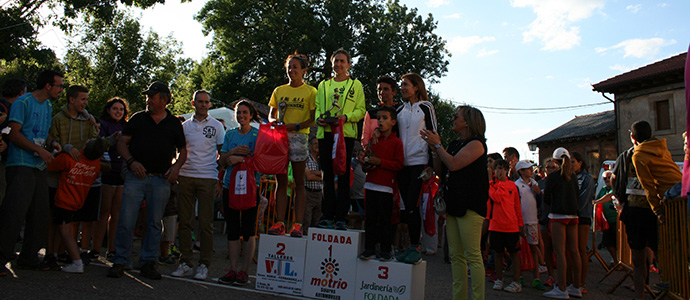 Miguel ngel Calvo y Luca Santos se alzan con el triunfo en la IV Carrera Popular de Foldada