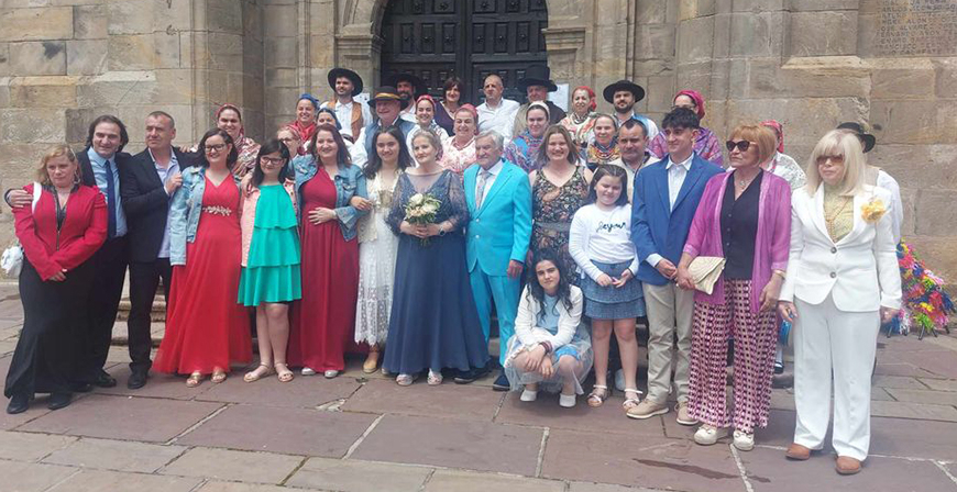 Miguel ngel Jorrn y Teresa Arenas celebran sus Bodas de Oro