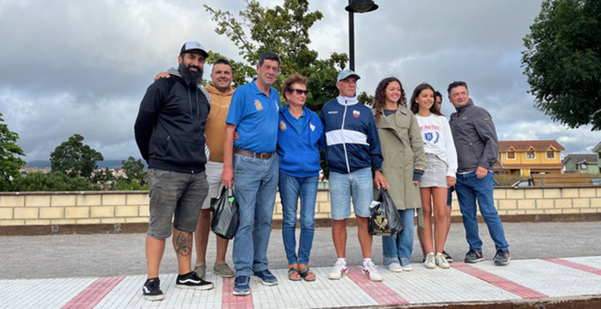 Miguel y Berto se imponen en el Torneo de Petanca de Nestares