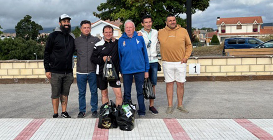 Miguel y Berto se imponen en el Torneo de Petanca de Nestares