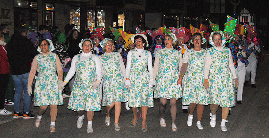 Miles de personas han participado en el Carnaval de la Galleta este fin de semana