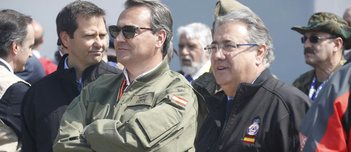 El ministro del Interior comprueba en Cantabria los planes de emergencia ante una gran inundacin