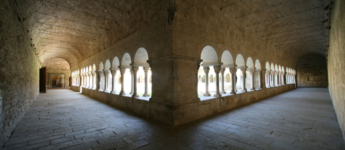Un monasterio oscense inspira la foto ganadora del concurso 'Romnico Digital'