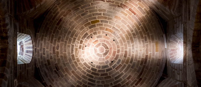 Un monasterio oscense inspira la foto ganadora del concurso 'Romnico Digital'