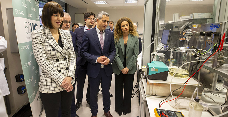 Morant y Zuloaga destacan la excelencia cientfica y el impacto de los fondos europeos en el tejido investigador cntabro