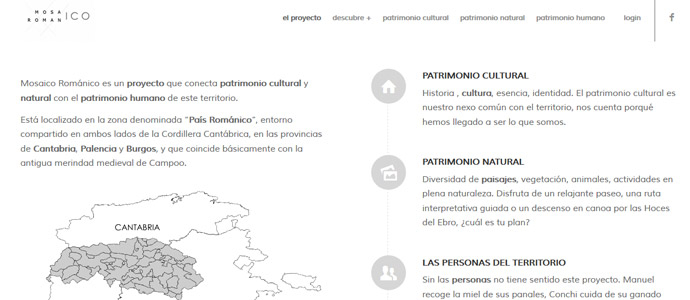 Mosaico Romnico, un espacio virtual para promocionar el patrimonio 