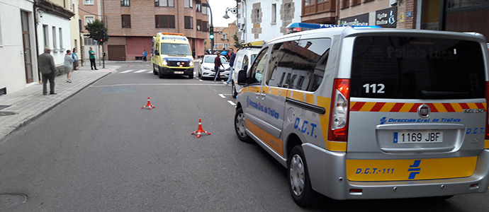 Una mujer resulta herida en Aguilar de Campoo tras caerse de un patinete elctrico