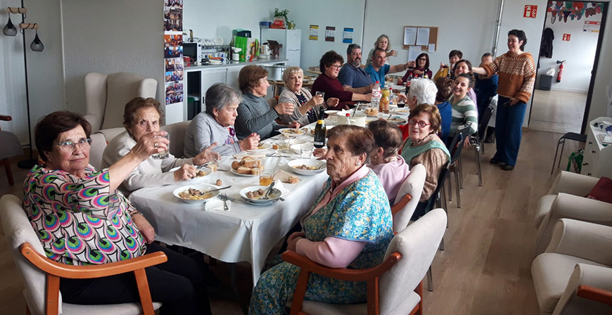 Las mujeres de Yuso comparten experiencias por el 8M