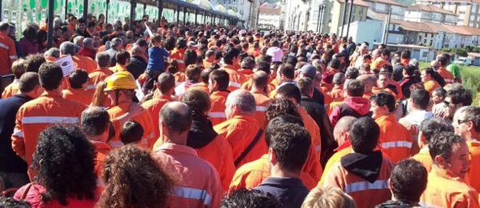 Los trabajadores de Gerdau reciben miles de apoyos