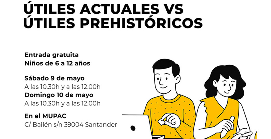 El MUPAC celebra un taller pedag�gico sobre uso de los �tiles paleol�ticos en contraposici�n con los modernos