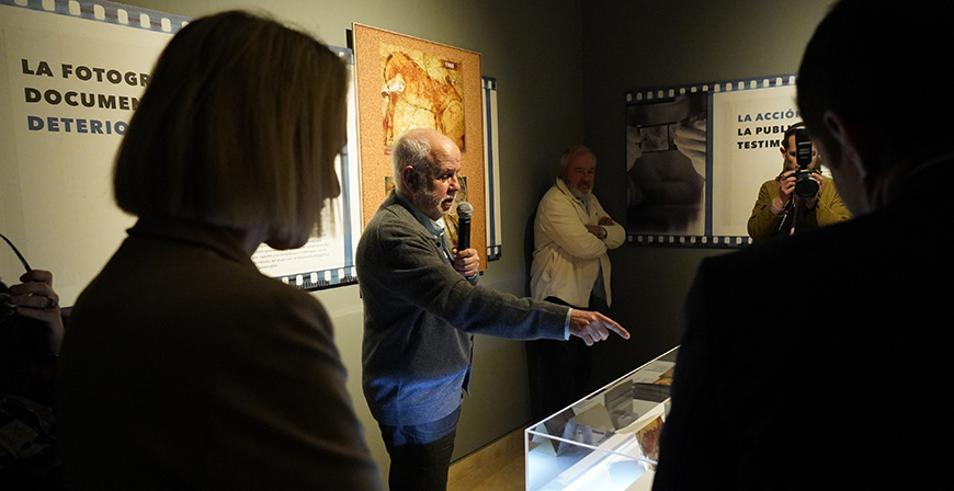 El Museo de Altamira revindica el papel del fot�grafo Francisco Santamatilde en la conservaci�n de la cueva de Altamira