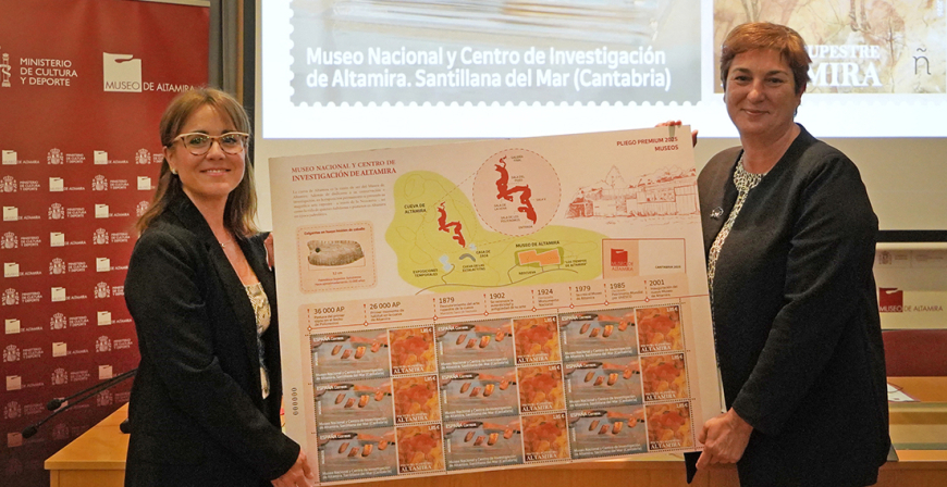 El Museo Nacional y Centro de Investigacin de Altamira acoge la presentacin de su sello