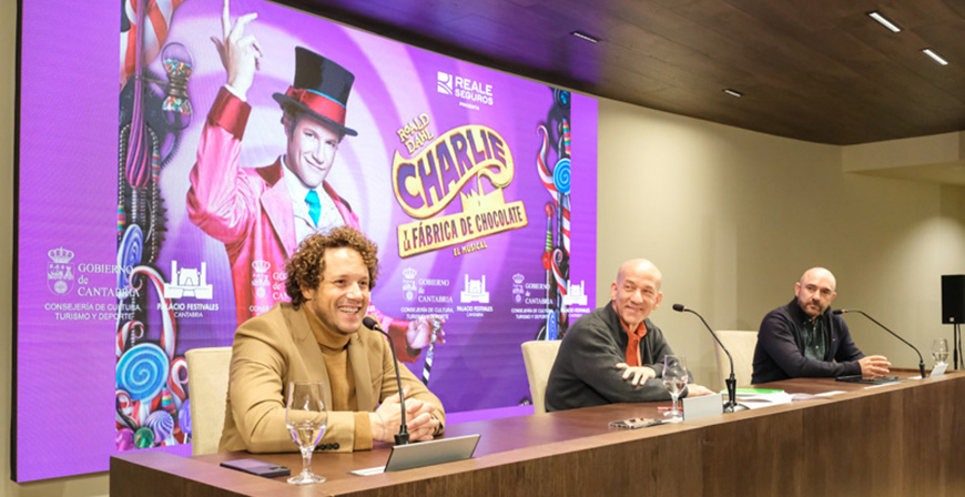 El musical 'Charlie y la Fábrica de Chocolate' se representará en el Palacio de Festivales del 1 al 4 de febrero