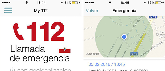 My112, la aplicacin del Gobierno de Cantabria para la gestin de emergencias
