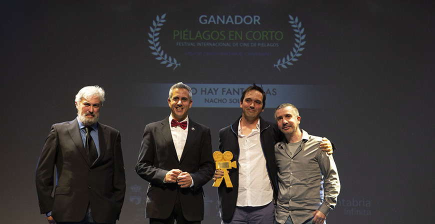 Nacho Solana gana el premio al mejor corto de Cantabria del Festival Internacional de Cine de Pilagos por 'No hay fantasmas'