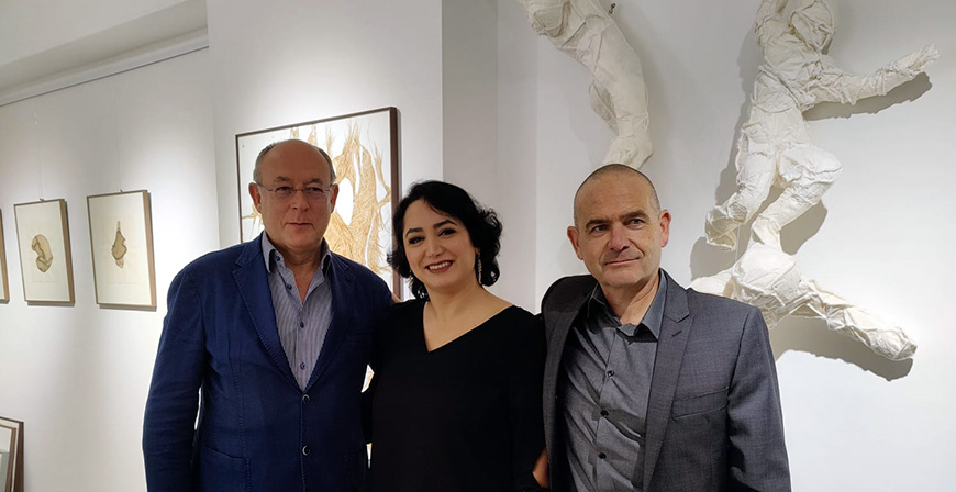 Nacho Zubelzu muestra en Roma su exposicin 'In Itinere'