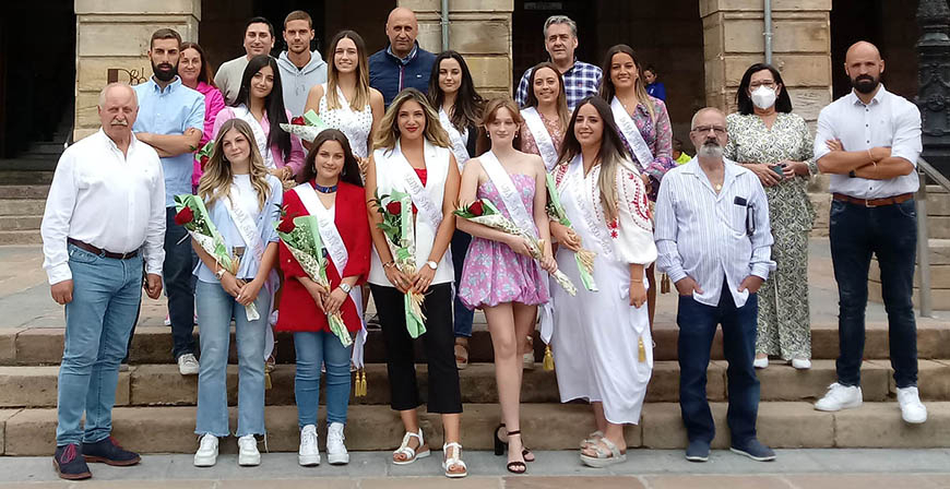Natalia Salces, reina de San Mateo 2022