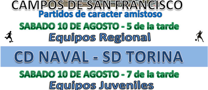 Naval-Torina, el doble amistoso de la pretemporada
