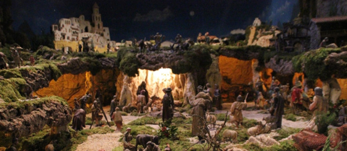 La Navidad a escala luce en el Carmelo