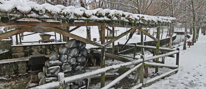 La nieve y el fro, protagonistas en Campoo