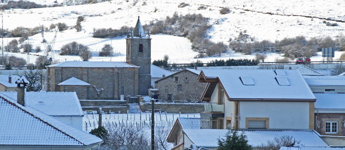 La nieve proseguir hoy y maana