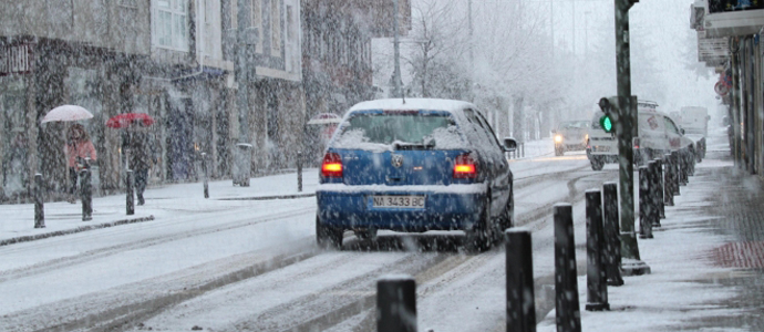 La nieve regresa a Cantabria