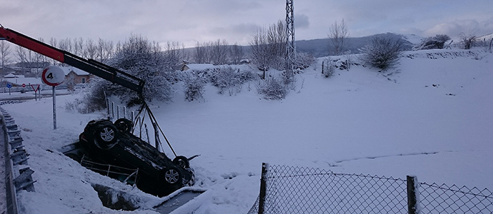 La nieve sigue generando incidencias en la regin