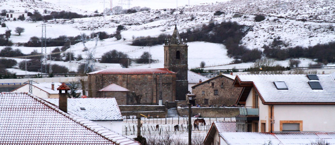 La nieve vuelve a teir Campoo