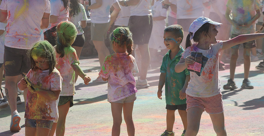Los ni�os, protagonistas en las Fiestas de San Pedro en Requejo