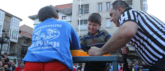 Los nios, protagonistas del Campeonato San Mateo de Lucha de Brazos