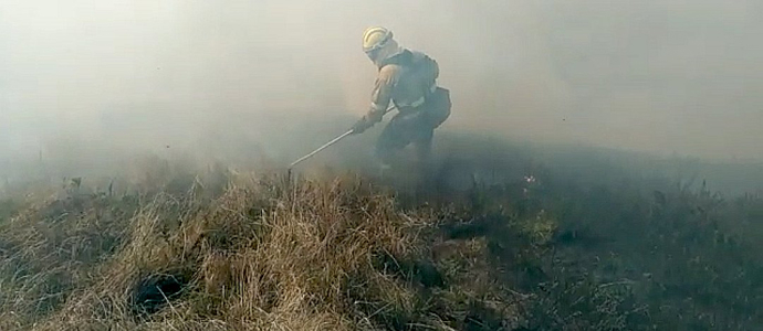 Campoo, en nivel 2 ante el riesgo de incendios forestales