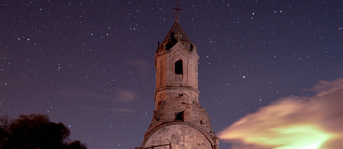 Noche en la 'catedral de los peces'