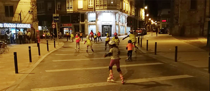 Una noche sobre ruedas