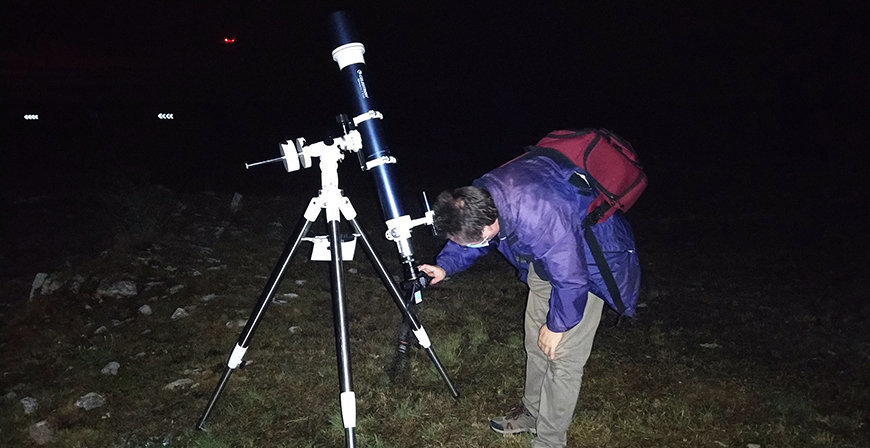 Noches de Perseidas en La Lora