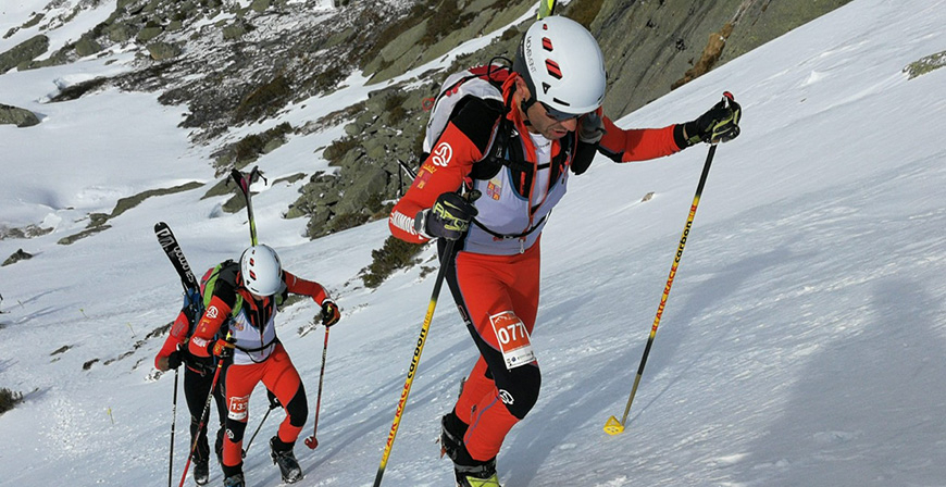 Noelia Ortiz y Manuel Merillas se imponen en la VI Skirace Herradura de Campoo 