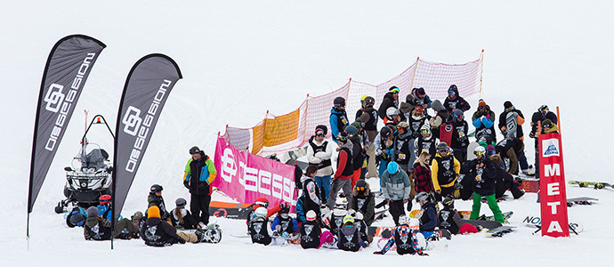Noventa raiders disputaron ayer la segunda prueba de la OA2 FuSSSion en Alto Campoo 