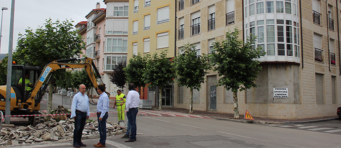 Nueva acera para la calle Ronda