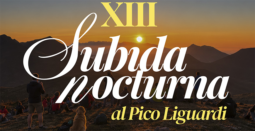 Nueva puesta de sol desde la cima del Liguardi