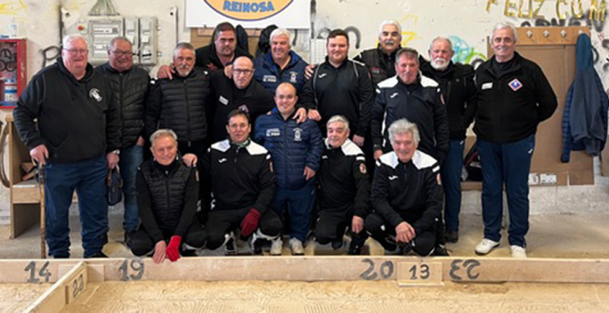 Nueva victoria para el Club de Petanca Reinosa