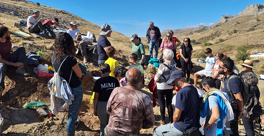 Nuevas excavaciones en el Geoparque Las Loras confirman la presencia de fsiles de dinosaurios en Pea Amaya