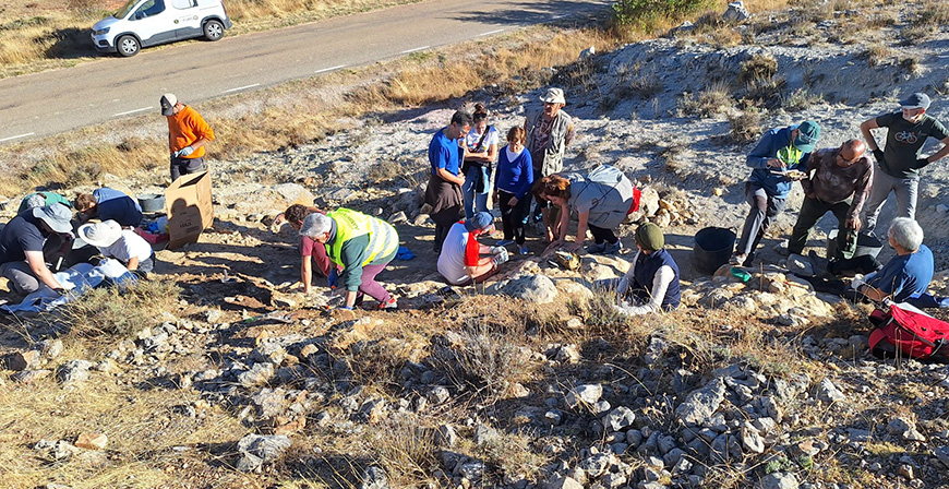 Nuevas excavaciones en el Geoparque Las Loras confirman la presencia de fsiles de dinosaurios en Pea Amaya
