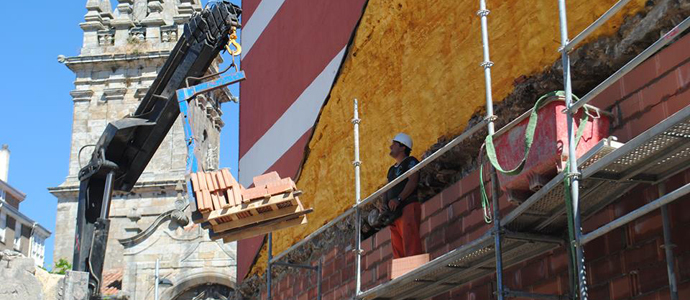 Nuevas obras en la Casa de las Princesas para reforzar el edificio anexo