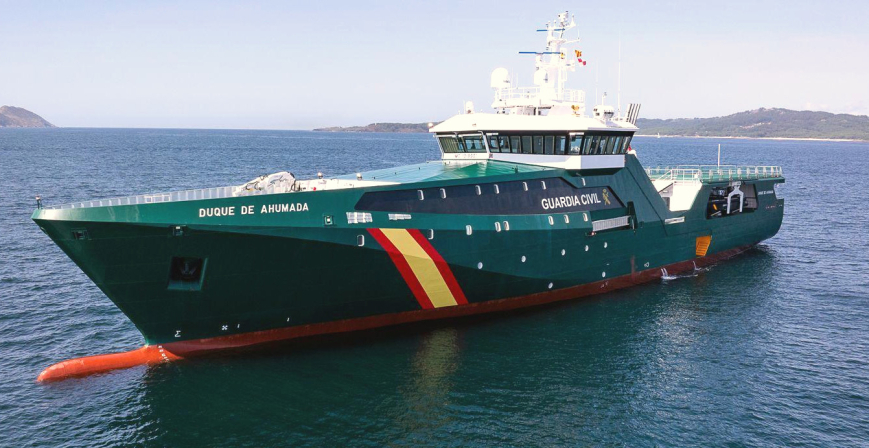 El nuevo buque ocenico de la Guardia Civil realizar escala en Santander y podr ser visitado
