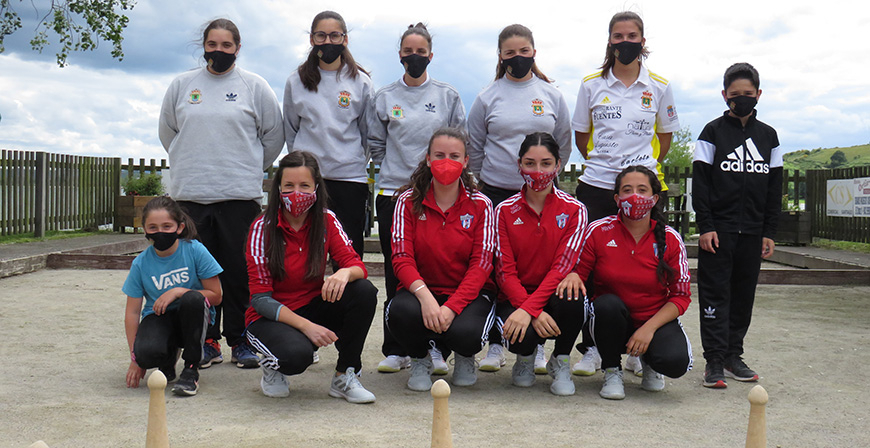 Nuevo doblete de victorias para las jugadoras de Yuso