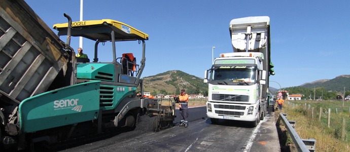 Nuevo pavimento para la CA-183
