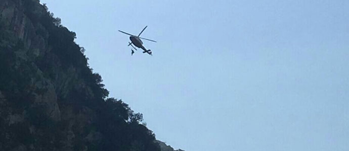 Nuevo rescate en la va ferrata 'La Hermida'