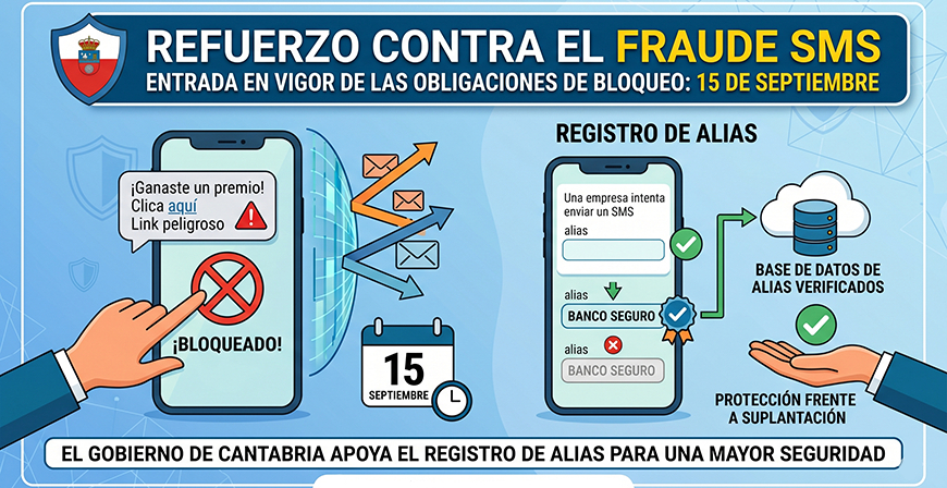 Las obligaciones de bloqueo frente a fraudes por SMS entrar�n en vigor el 15 de septiembre